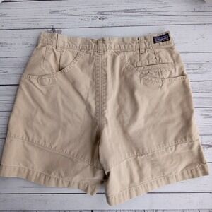 Patagonia Vintage Organic Cotton Canvas Men's Stand Up Shorts Tan Khaki Size 30